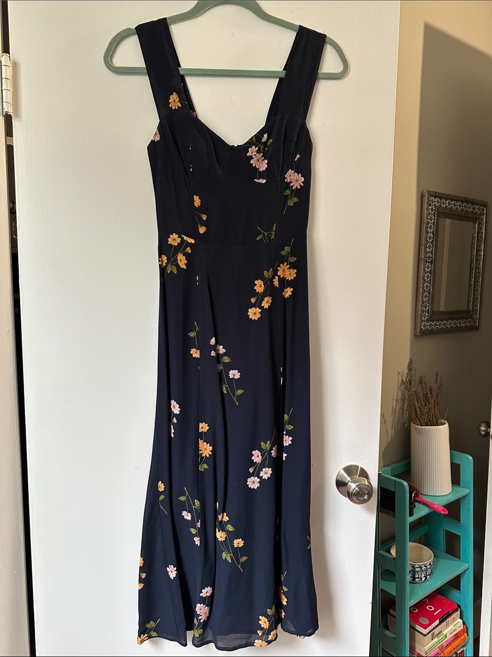 Reformation Fulton Midi Dress size 0